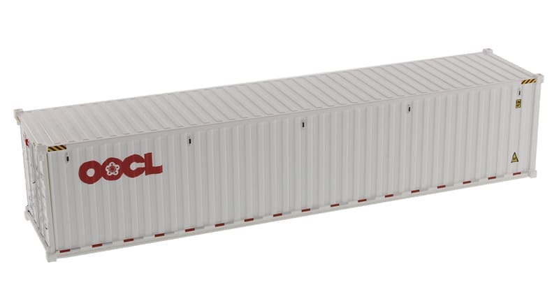 A white container with the name " ccl " on it.