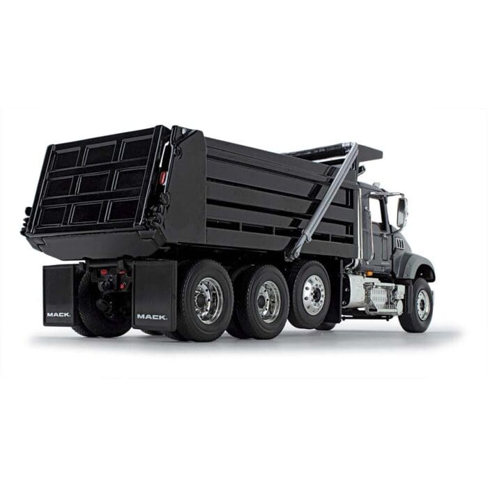 A dump truck is shown in this picture.