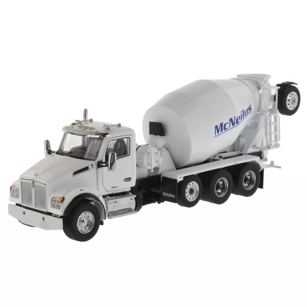 A cement truck is shown in this picture.