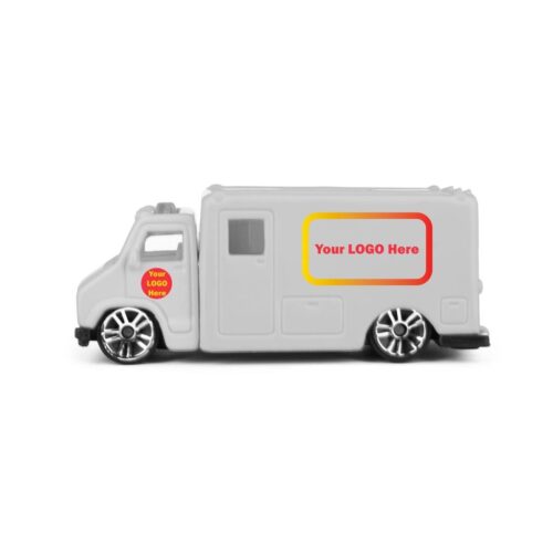 Diecast Ambulance with Full Color Graphics (Both Sides)